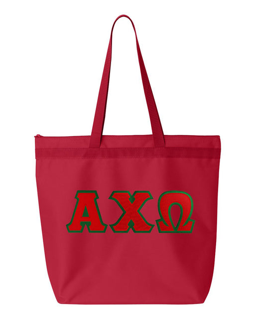 Sorority Greek Lettered Game Day Tote