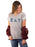 Sigma Delta Tau Football Tee Shirt with Sewn-On Letters
