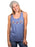 Alpha Delta Pi Unisex Tank Top with Sewn-On Letters