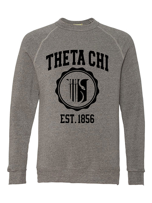 Theta Chi Alternative Eco Fleece Champ Crewneck Sweatshirt