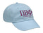 Pi Beta Phi Embroidered Hat with Custom Text