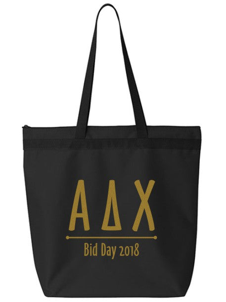 Sorority Oz Letters Event Tote Bag