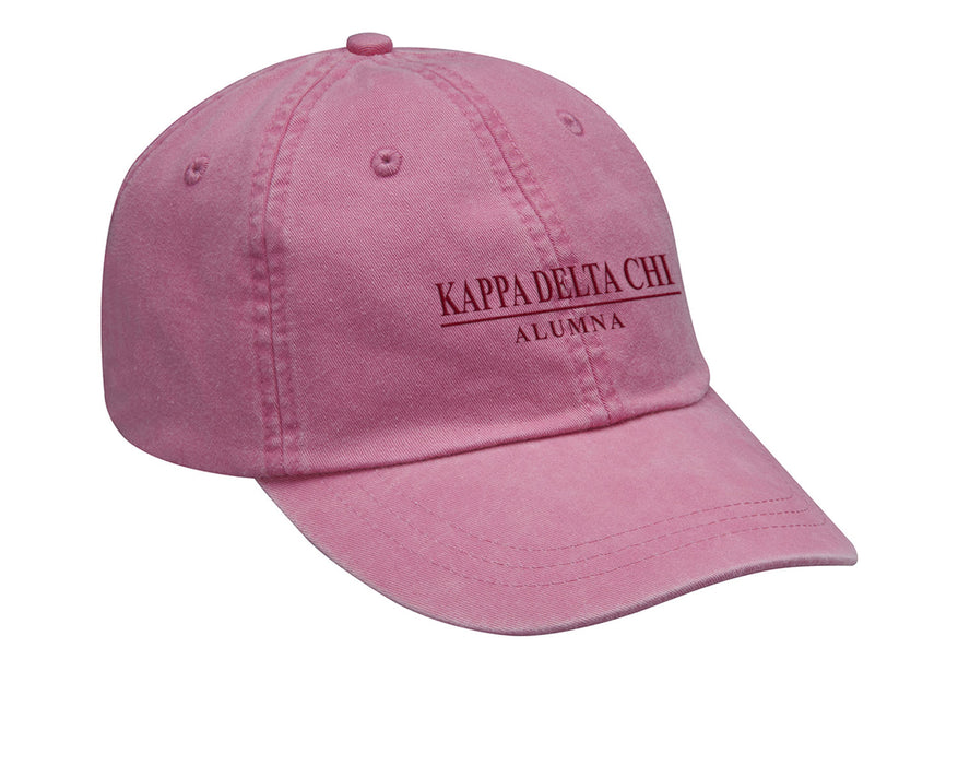 Kappa Delta Chi Line Year Embroidered Hat