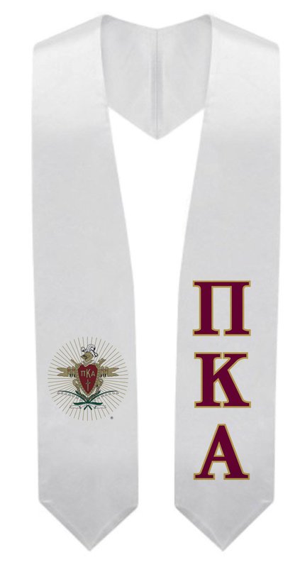 Pi Kappa Alpha Super Crest Graduation Stole