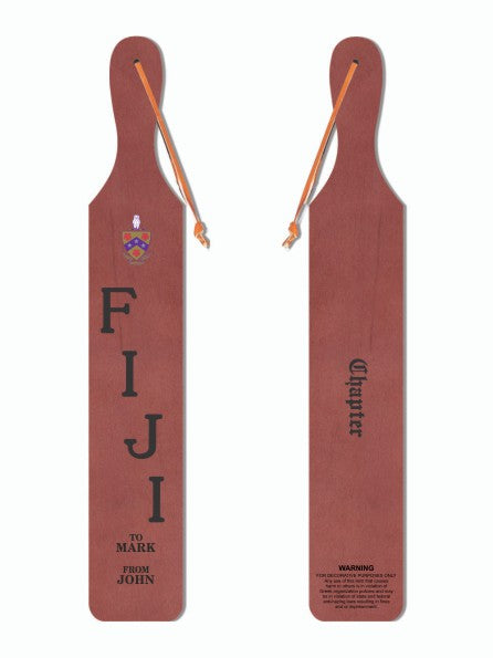 Phi Gamma Delta Traditional Paddle