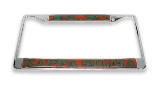 Kappa Sigma License Plate Frame