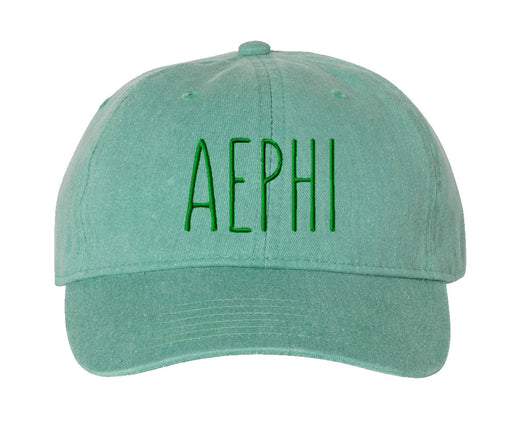 Alpha Epsilon Phi Comfort Colors Nickname Hat