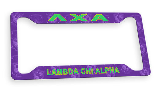 Lambda Chi Alpha New License Plate Frame