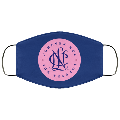 National Charity League Pink Circle Face Mask
