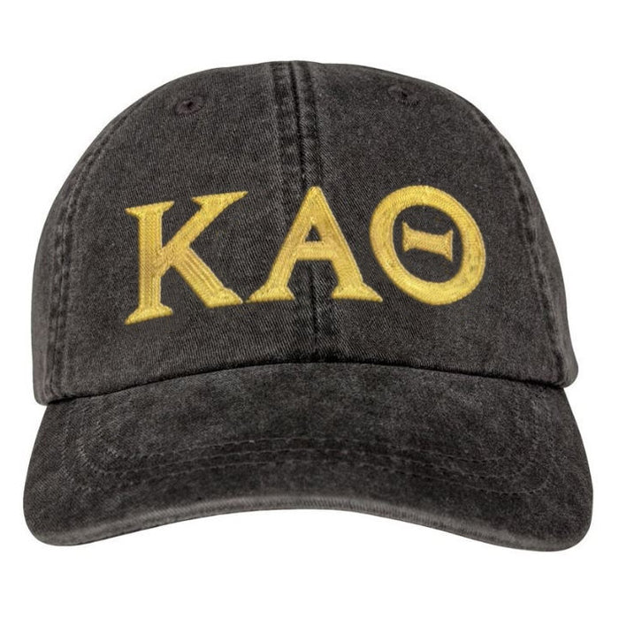 Kappa Alpha Theta Greek Letter Embroidered Hat