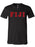 Phi Gamma Delta V-Neck T-Shirt with Sewn-On Letters