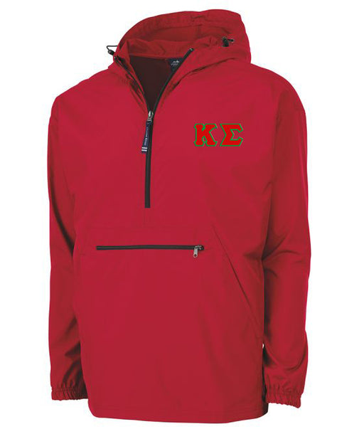 Kappa Sigma Embroidered Pack and Go Pullover