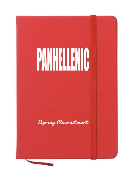 Panhellenic Cursive Impact Notebook