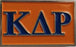 Kappa Delta Rho Fraternity Flag Pin
