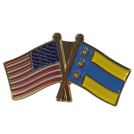 Buttons Magnets USA / Fraternity Flag Pin