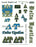 Delta Upsilon Multi Greek Decal Sticker Sheet