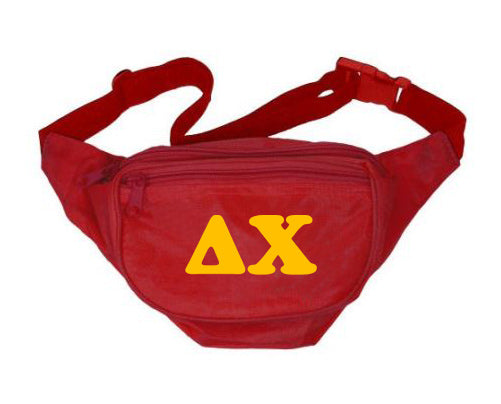 Delta Chi Fanny Pack Letters Layered Fanny Pack