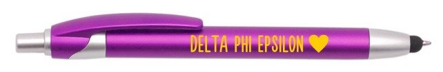 Delta Phi Epsilon Stylus Pens