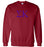 Sigma Kappa World Famous Lettered Crewneck Sweatshirt