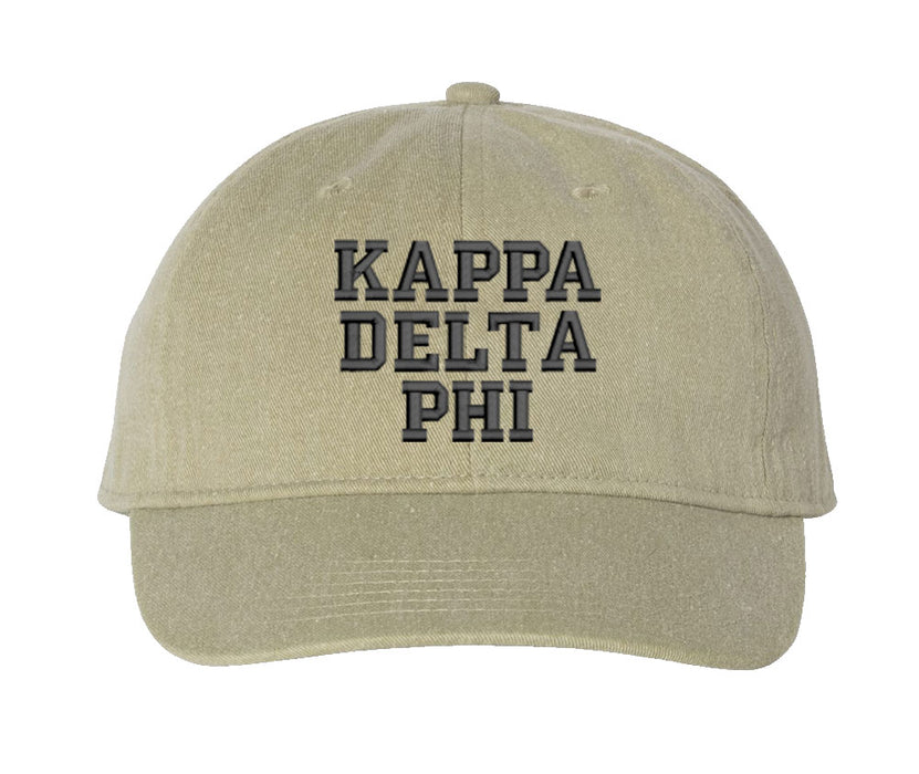 Kappa Delta Phi Comfort Colors Varsity Hat