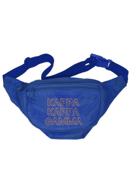 Kappa Kappa Gamma Million Fanny Pack