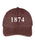 Sigma Kappa Year Established Embroidered Hat
