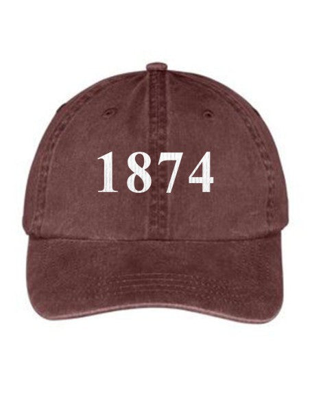 Sigma Kappa Year Established Embroidered Hat