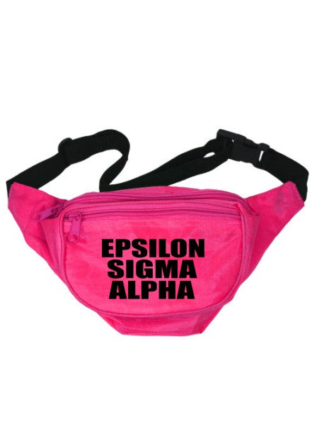 Epsilon Sigma Alpha Neon Fanny Pack