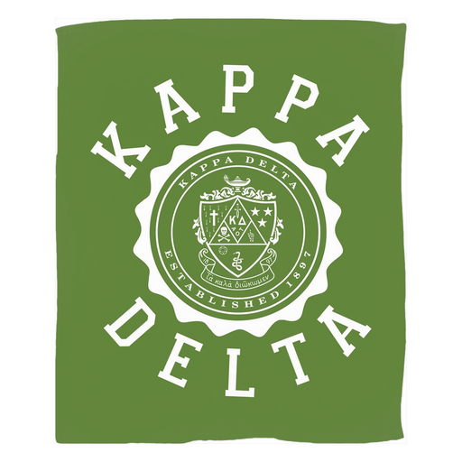 Kappa Delta Kappa Delta Seal Fleece Blankets
