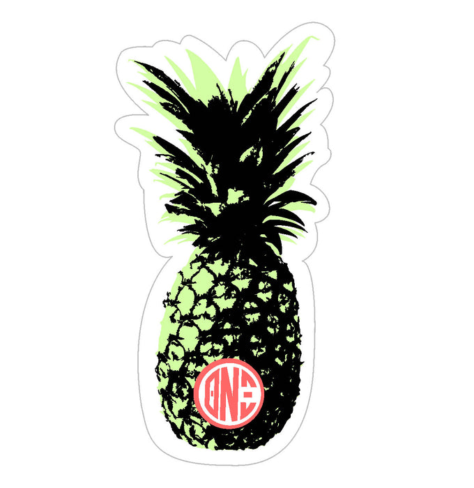 Theta Nu Xi Pineapple Sticker