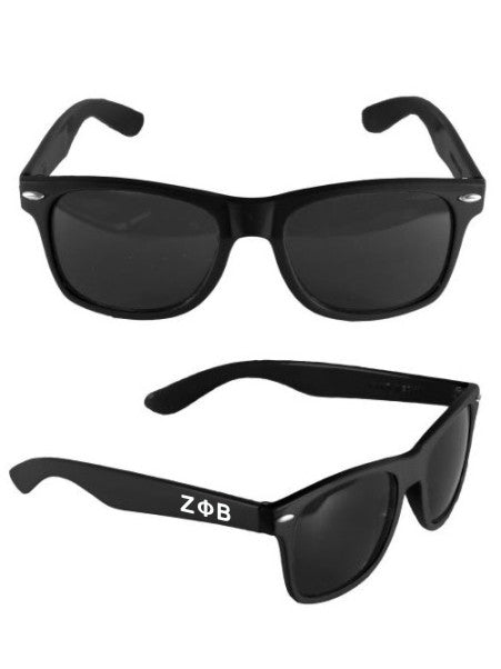 Zeta Phi Beta Malibu Letter Sunglasses