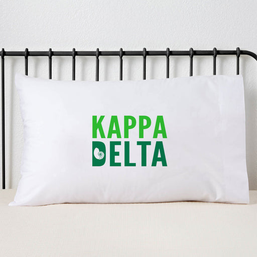 Kappa Delta Sorority Pillowcase