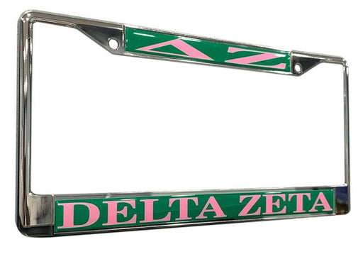 Delta Zeta License Plate Frame