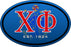 Chi Phi Color Oval Decal