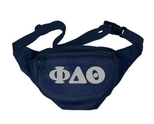 Phi Delta Theta Letters Layered Fanny Pack