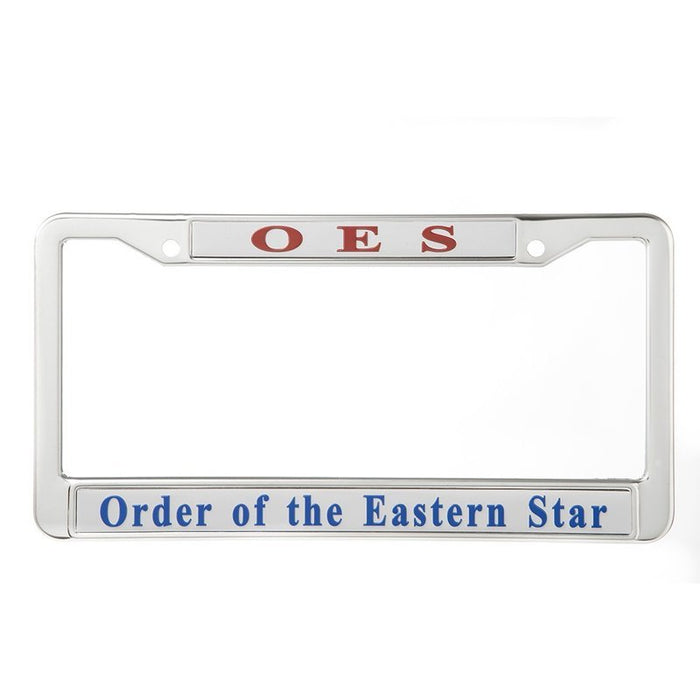 Order Of Eastern Star License Plate Frame