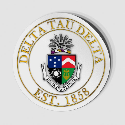 Fraternity Circle Crest Decal