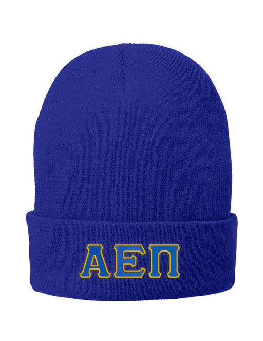 Fraternity Lettered Knit Cap