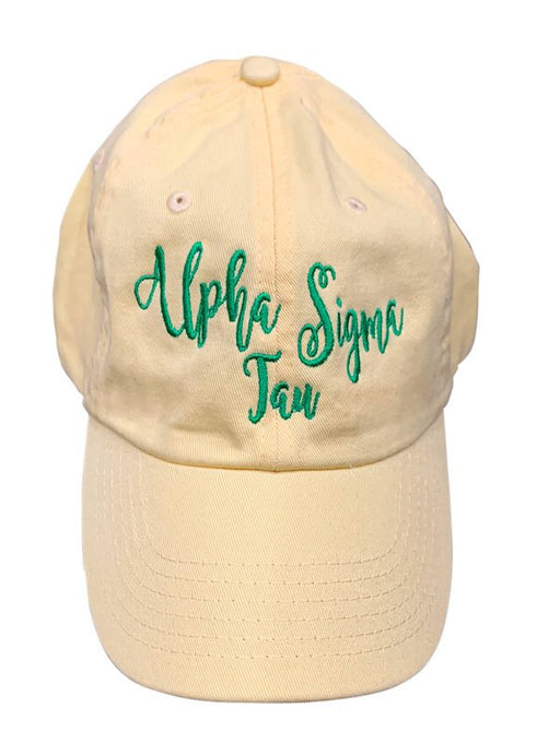 Alpha Sigma Tau Sky Script Hat