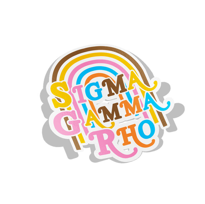Sigma Gamma Rho Joy Sorority Decal