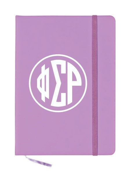 Phi Sigma Rho Monogram Notebook