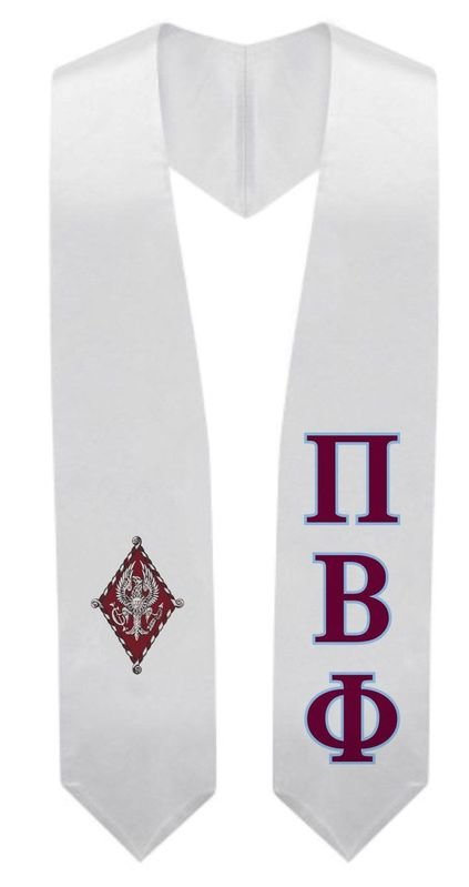 Pi Beta Phi Super Crest Graduation Stole