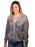 Delta Zeta Unisex Full-Zip Hoodie with Sewn-On Letters