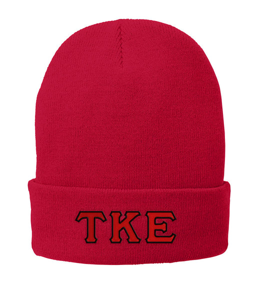Tau Kappa Epsilon Lettered Knit Cap