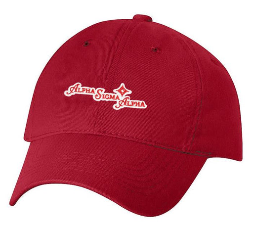 Alpha Sigma Alpha Crest Baseball Hat