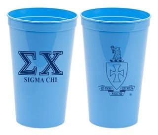 Cups Tumblers Fraternity New Crest Stadium Cup