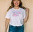 Discount Delta Gamma Lettered Tee DISCOUNT Delta Gamma Lettered Tee - Best Value