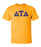 Discount Delta Tau Delta Lettered T Shirt Best Value DISCOUNT Delta Tau Delta Lettered T-shirt - Best Value