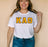Discount Kappa Alpha Theta Lettered Tee DISCOUNT Kappa Alpha Theta Lettered Tee - Best Value