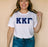 Discount Kappa Kappa Gamma Lettered Tee DISCOUNT Kappa Kappa Gamma Lettered Tee - Best Value